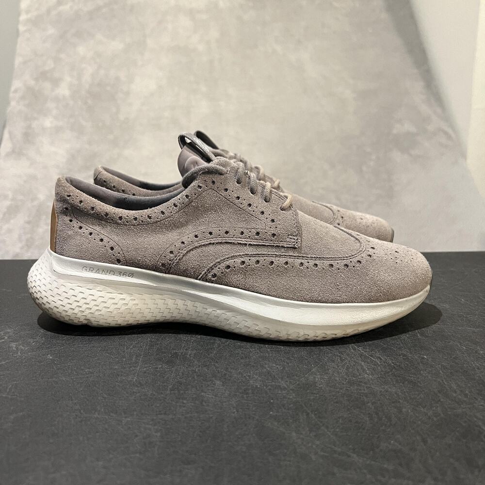 Cole Haan Changepace Wing Sneaker Mens 8.5 Gray ZEROGRAND Casual Suede C35527